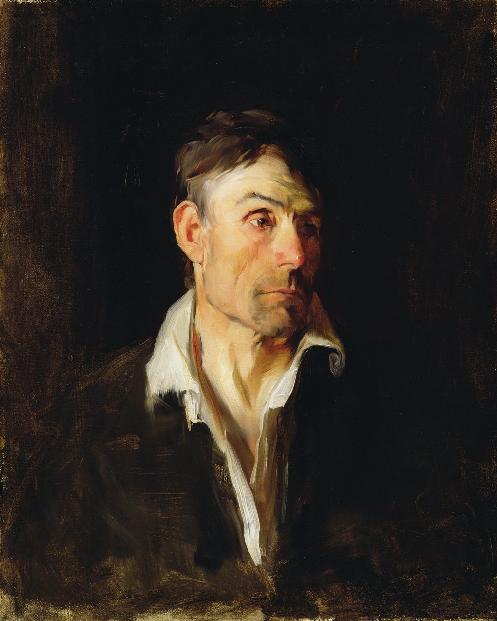 Portrait of a Man (Richard Creifelds), ca. 1876 (olie på lærred) af Frank Duveneck