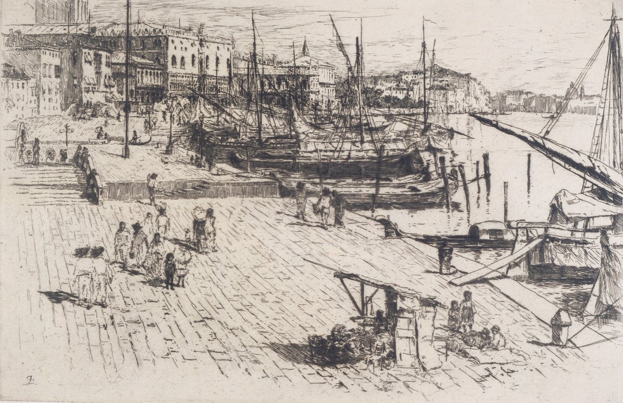 Riva degli Schiavone, nr. 1 af Frank Duveneck