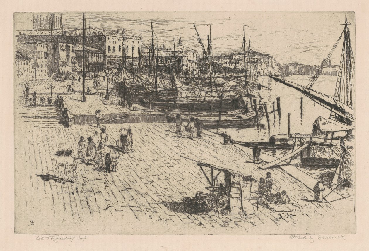 Riva degli Schiavone, nr. 1 af Frank Duveneck