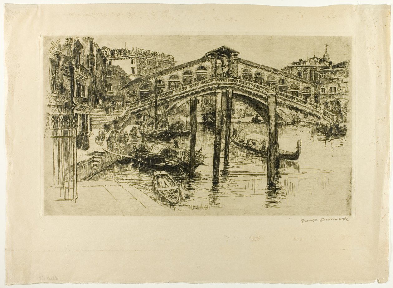 Rialto, Venedig af Frank Duveneck