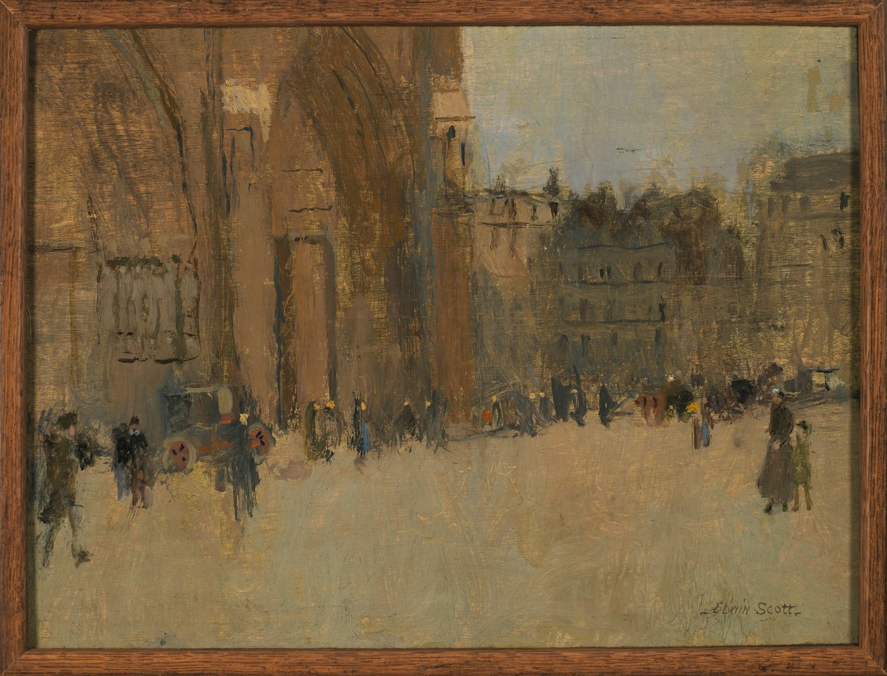 Notre Dame nr. III, n.d. af Frank Edwin Scott