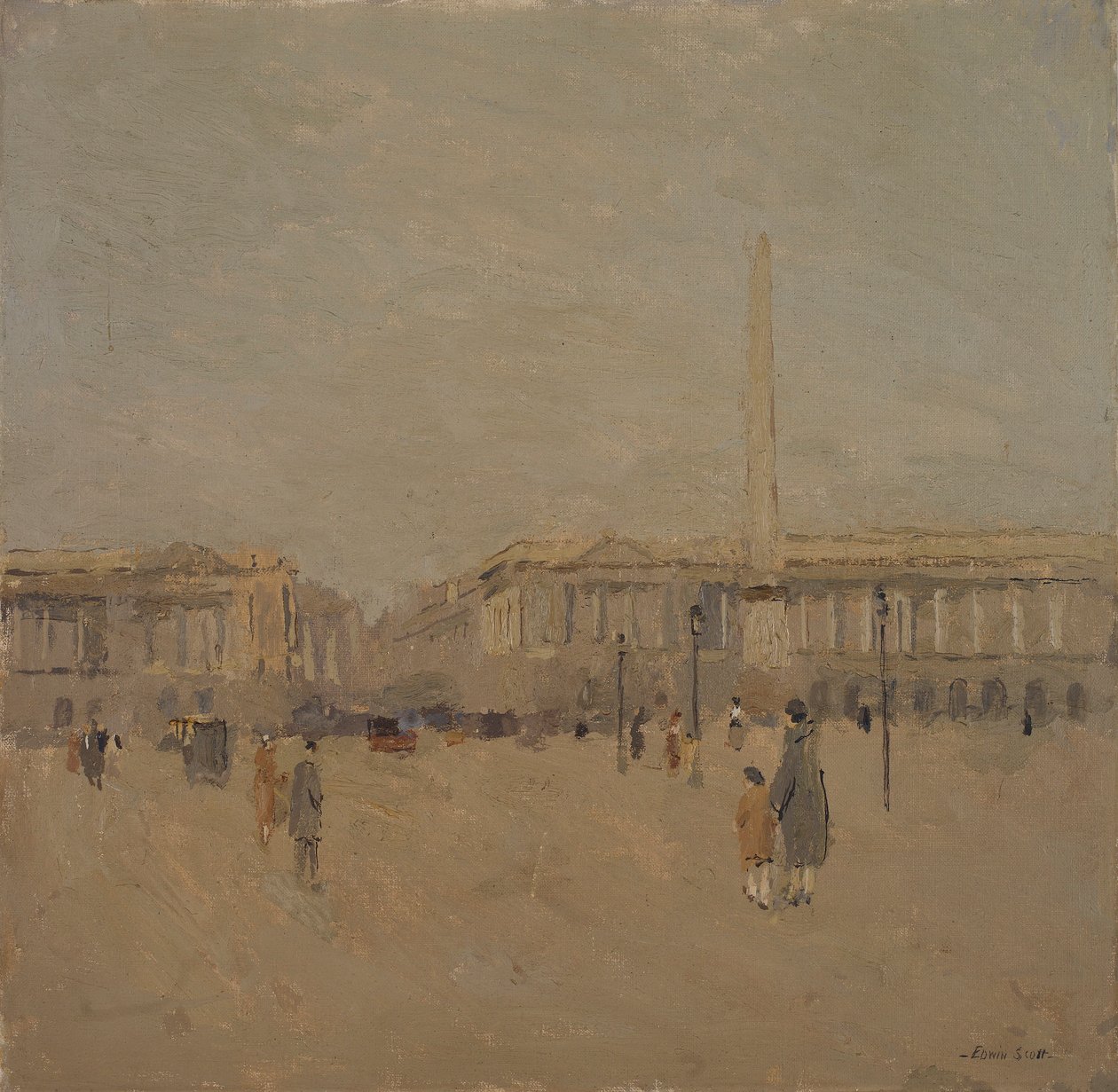 Place de la Concorde nr. II af Frank Edwin Scott