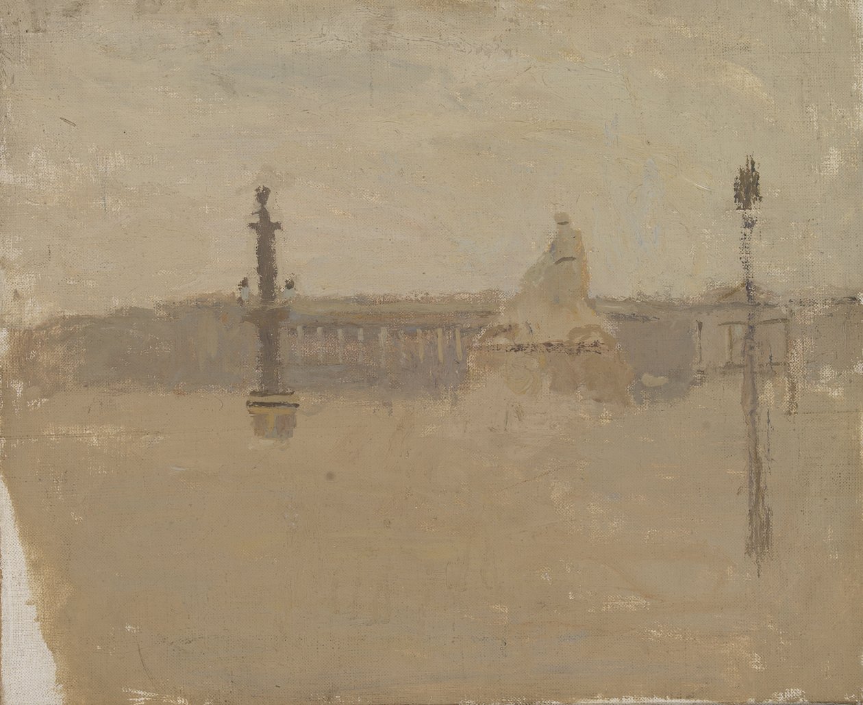 Place de la Concorde nr. V, n.d. af Frank Edwin Scott