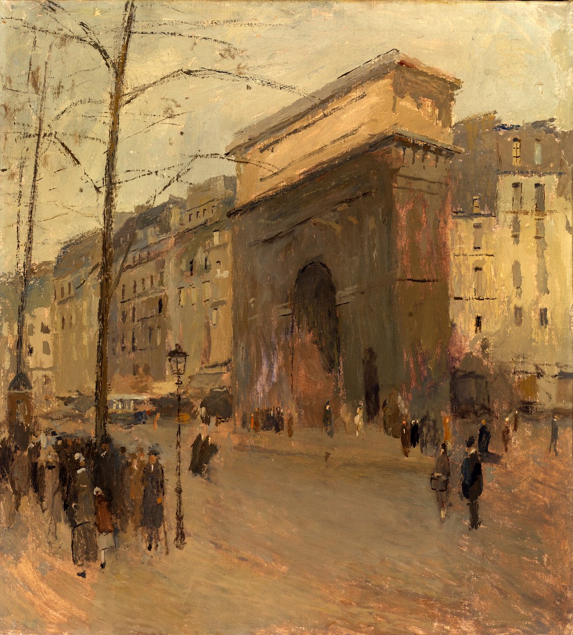 Porte St. Denis, n.d. af Frank Edwin Scott