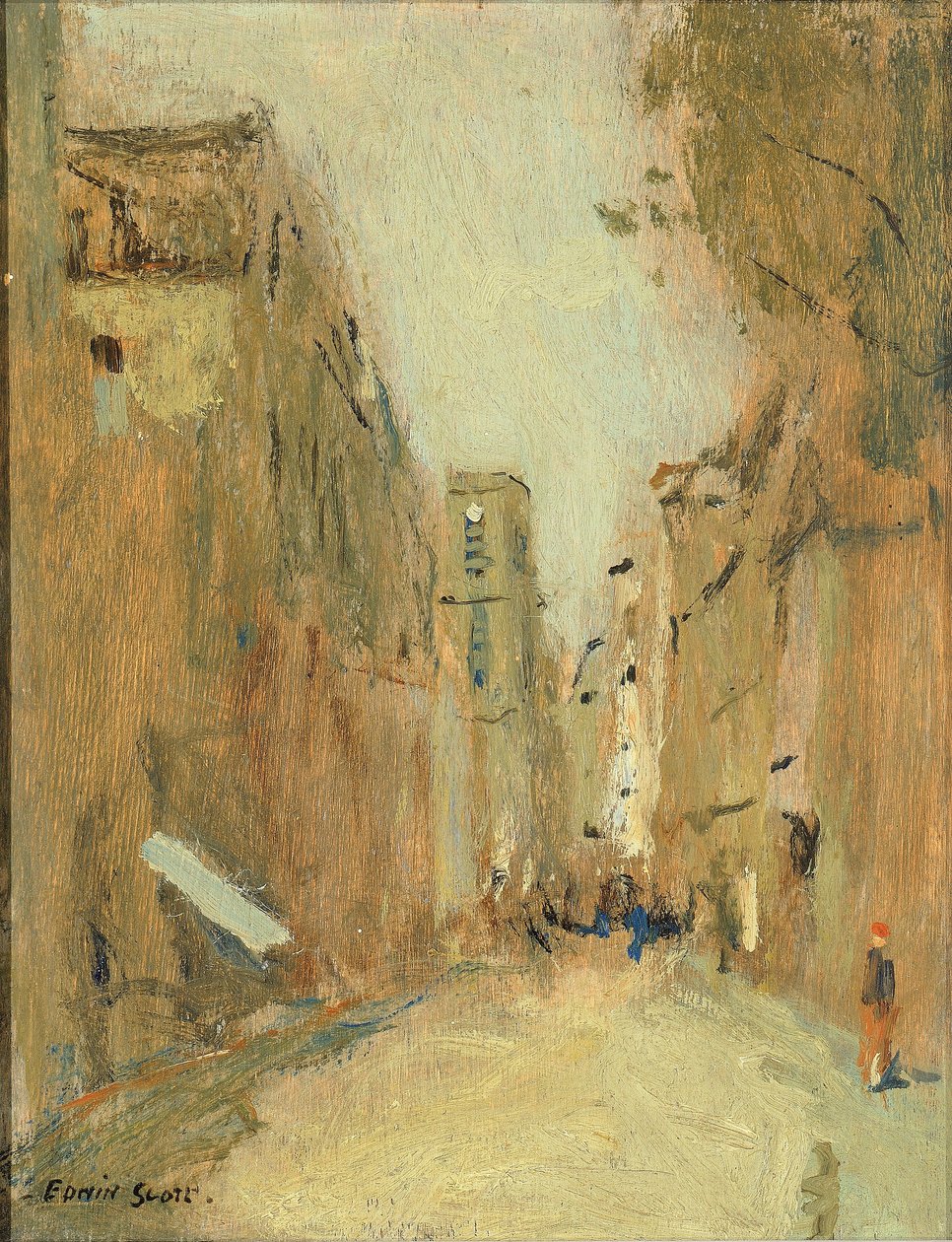 Rue San Jacques, Paris af Frank Edwin Scott