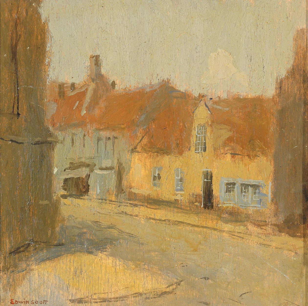 Rue de Village af Frank Edwin Scott