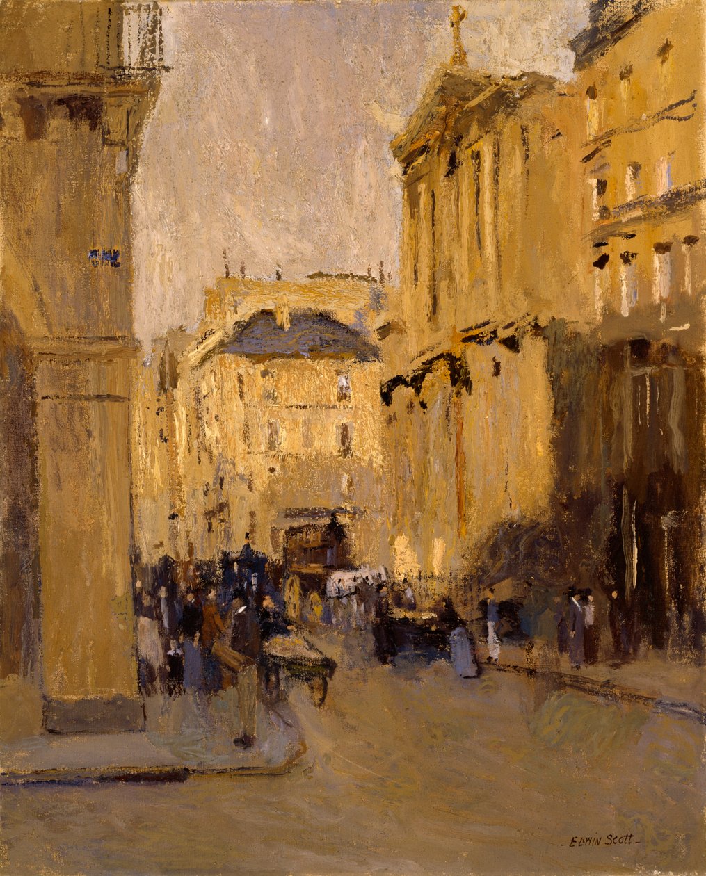 Saint Roche, Rue Saint Honore, n.d. af Frank Edwin Scott