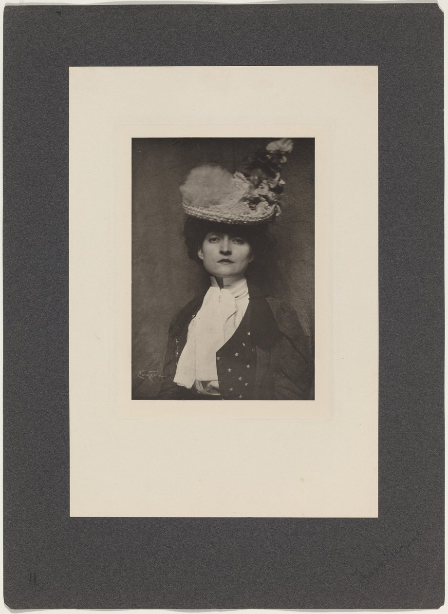 Portræt af Miss Jones,1901 (foto) af Frank Eugene