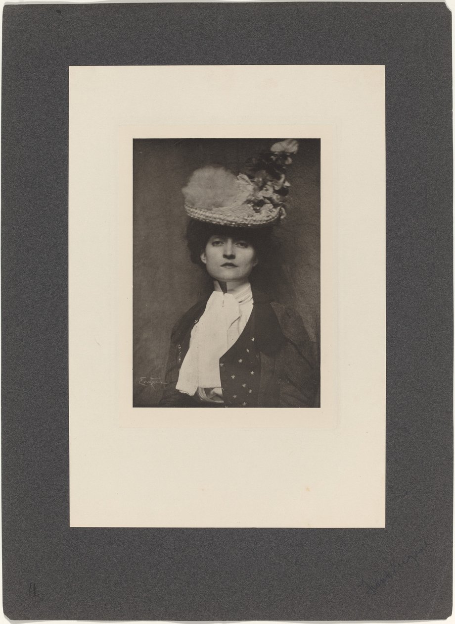 Portræt af Miss Jones, 1901. af Frank Eugene