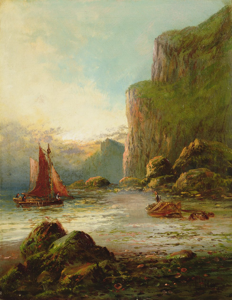 Tæt på Dawlish, South Devon af Frank Hider