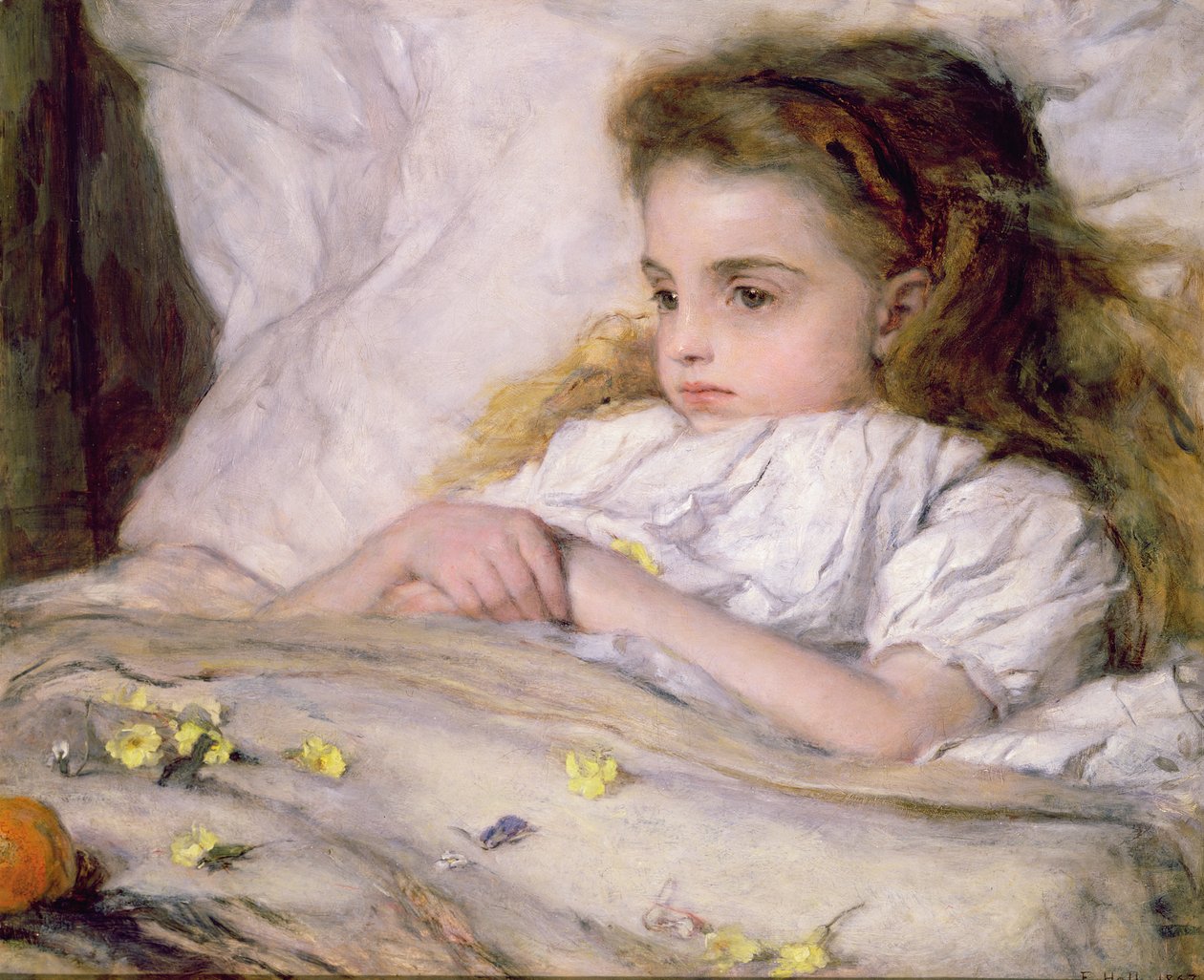 Rekonvalescent af Frank Holl