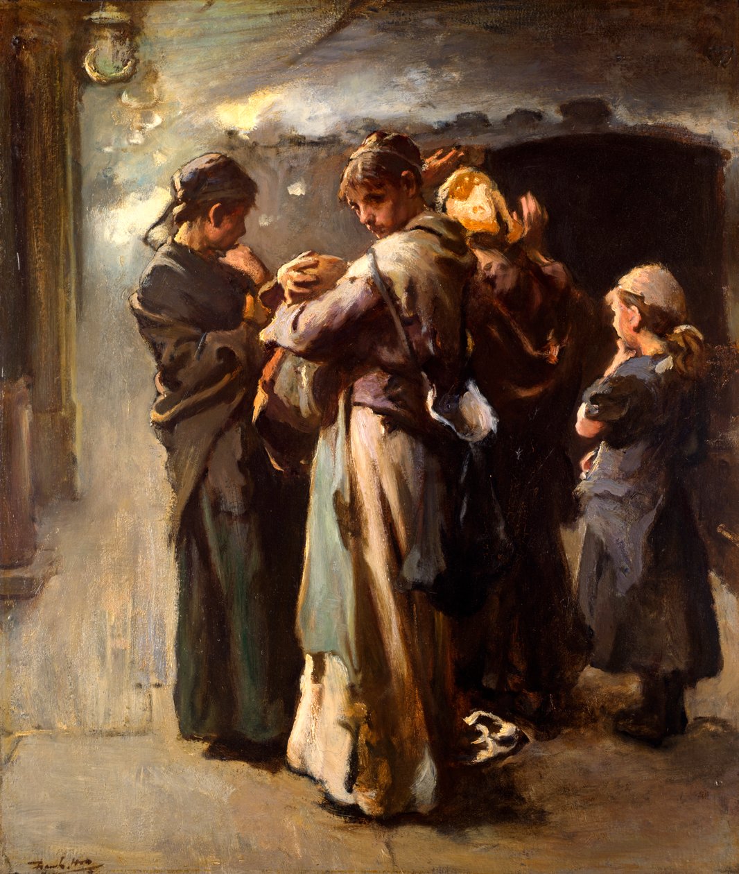 Væk af Frank Holl