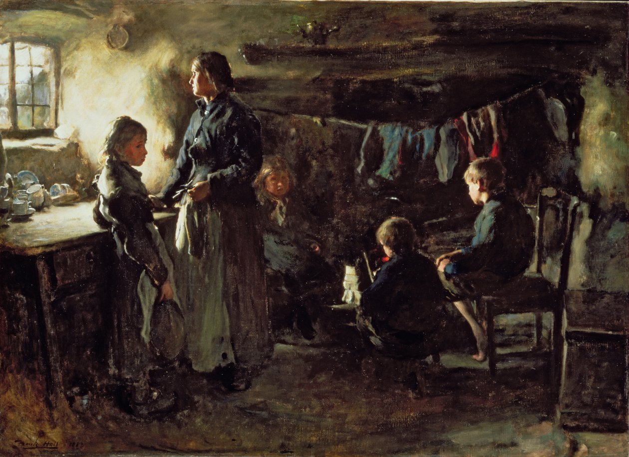 Håb, 1883 af Frank Holl