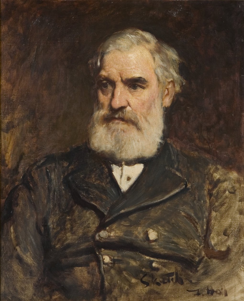 Portræt af James Harvey af Frank Holl