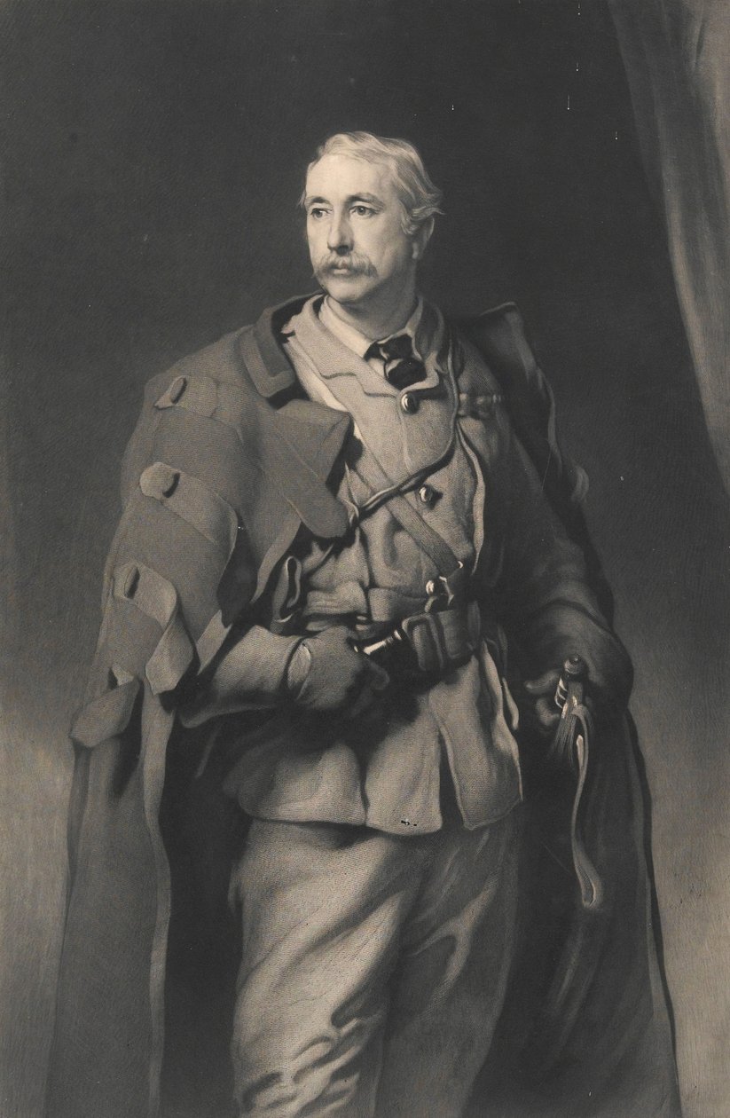 Sir Garnet Wolseley, 1884 (dybtryk) af Frank Holl