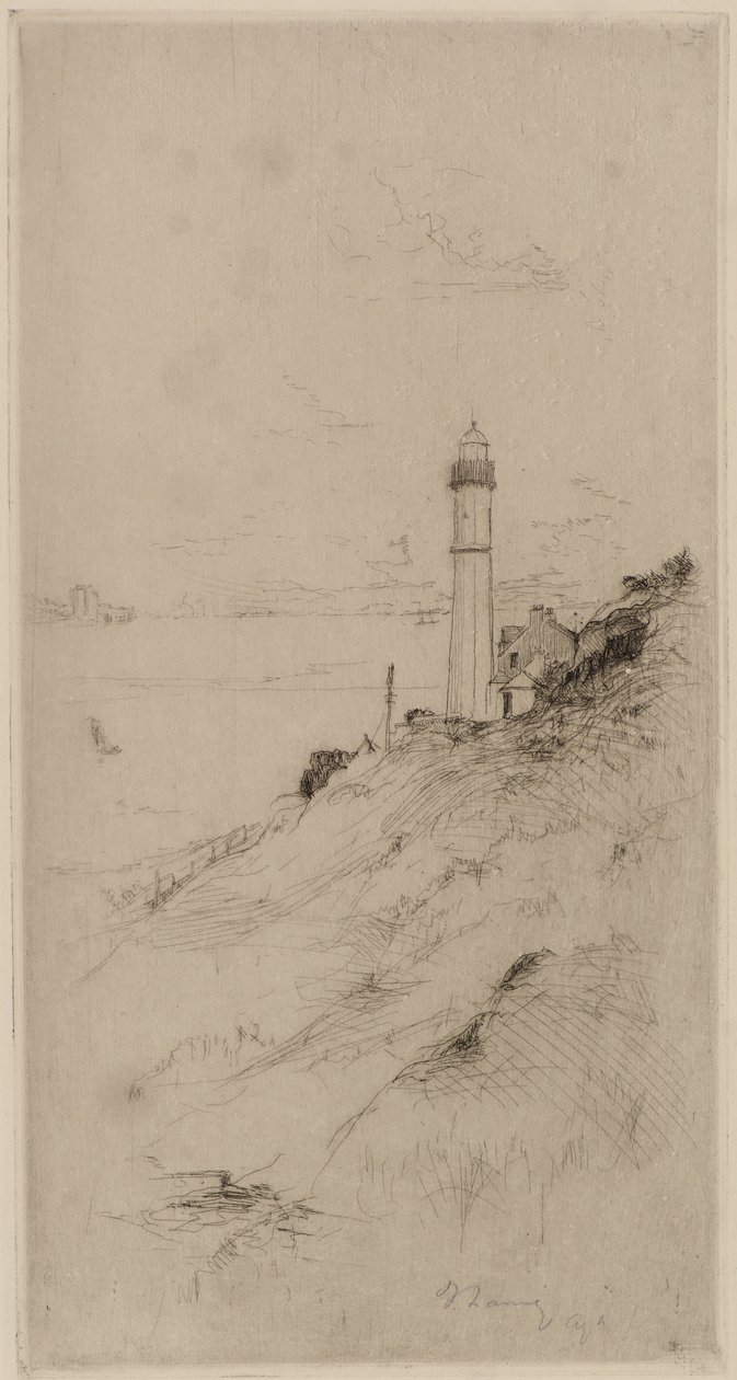 West Lights, Tayport af Frank Laing