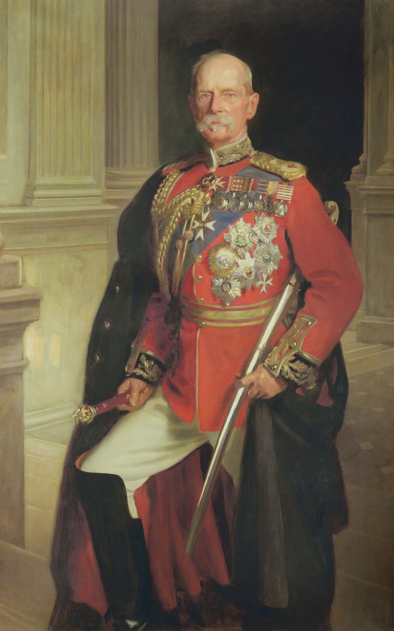 Feltmarskal Earl Roberts af Frank Markham Skipworth