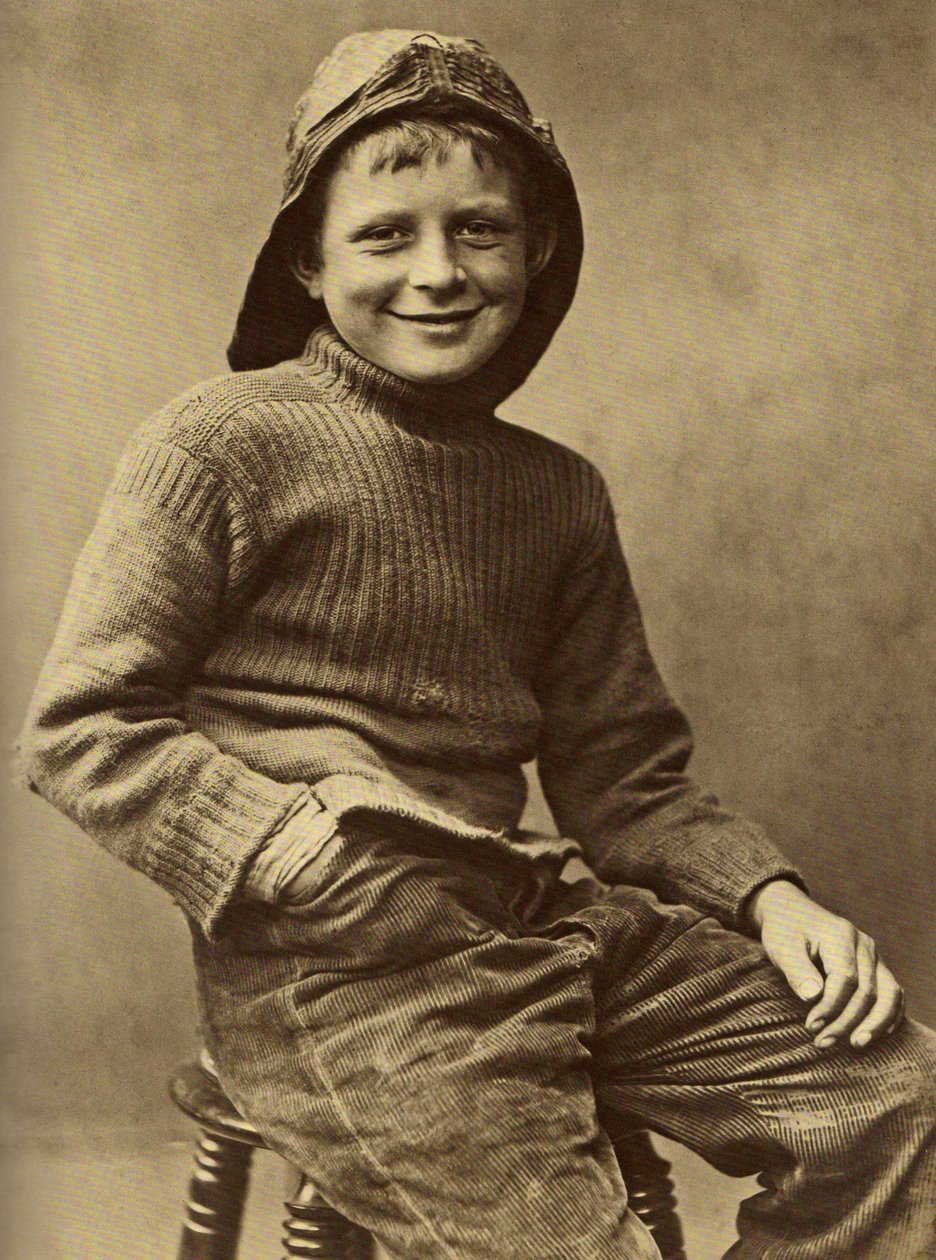 Portræt af en ung dreng, 1889 af Frank Meadow Sutcliffe
