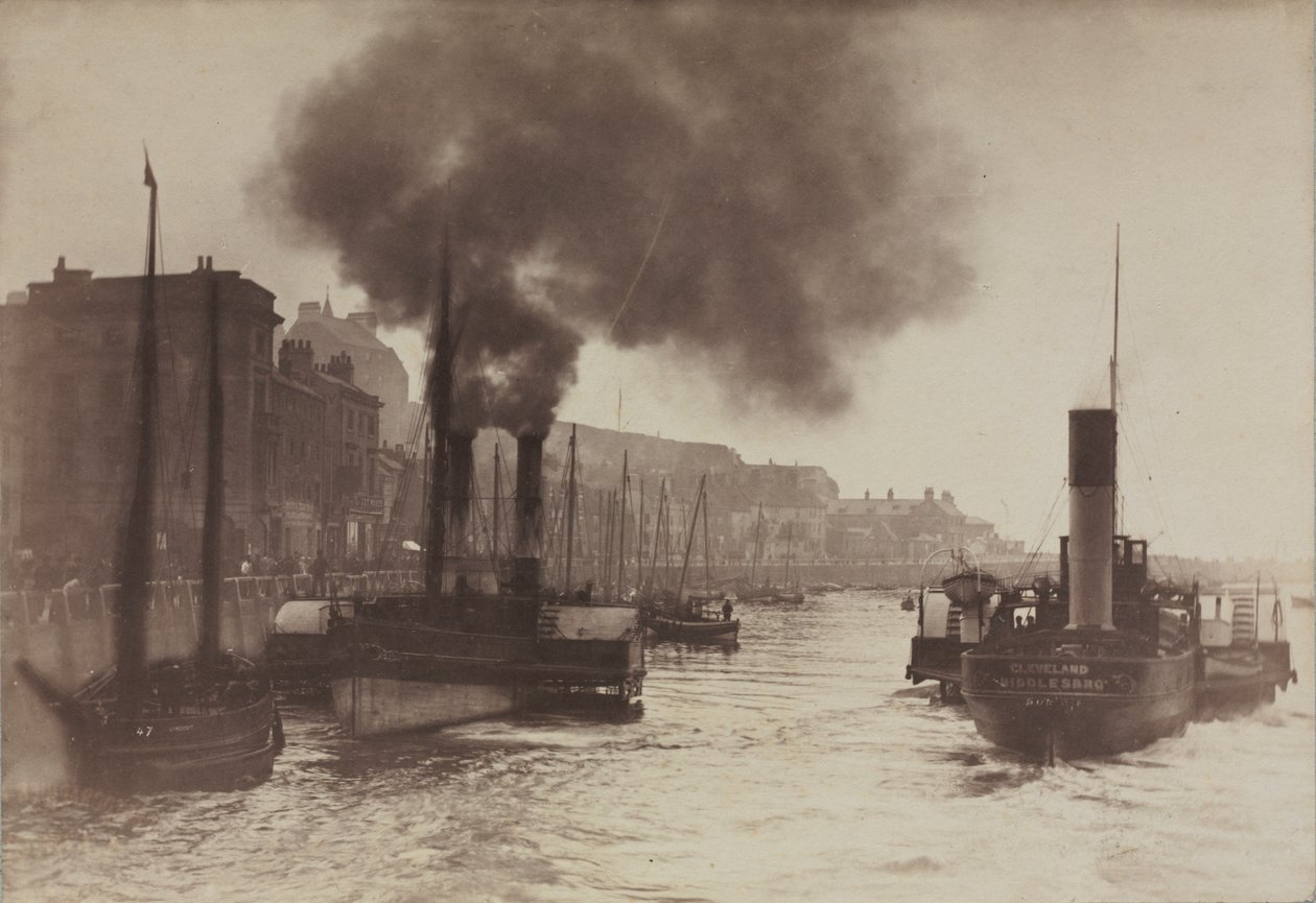 Uden titel (havnescene) af Frank Meadow Sutcliffe