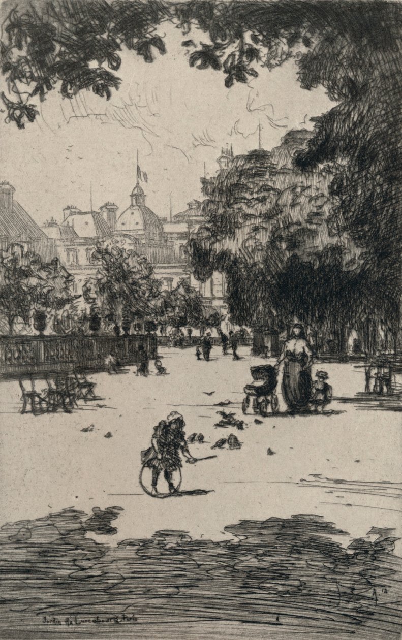 Luxembourg-haven, 1915 af Frank Milton Armington