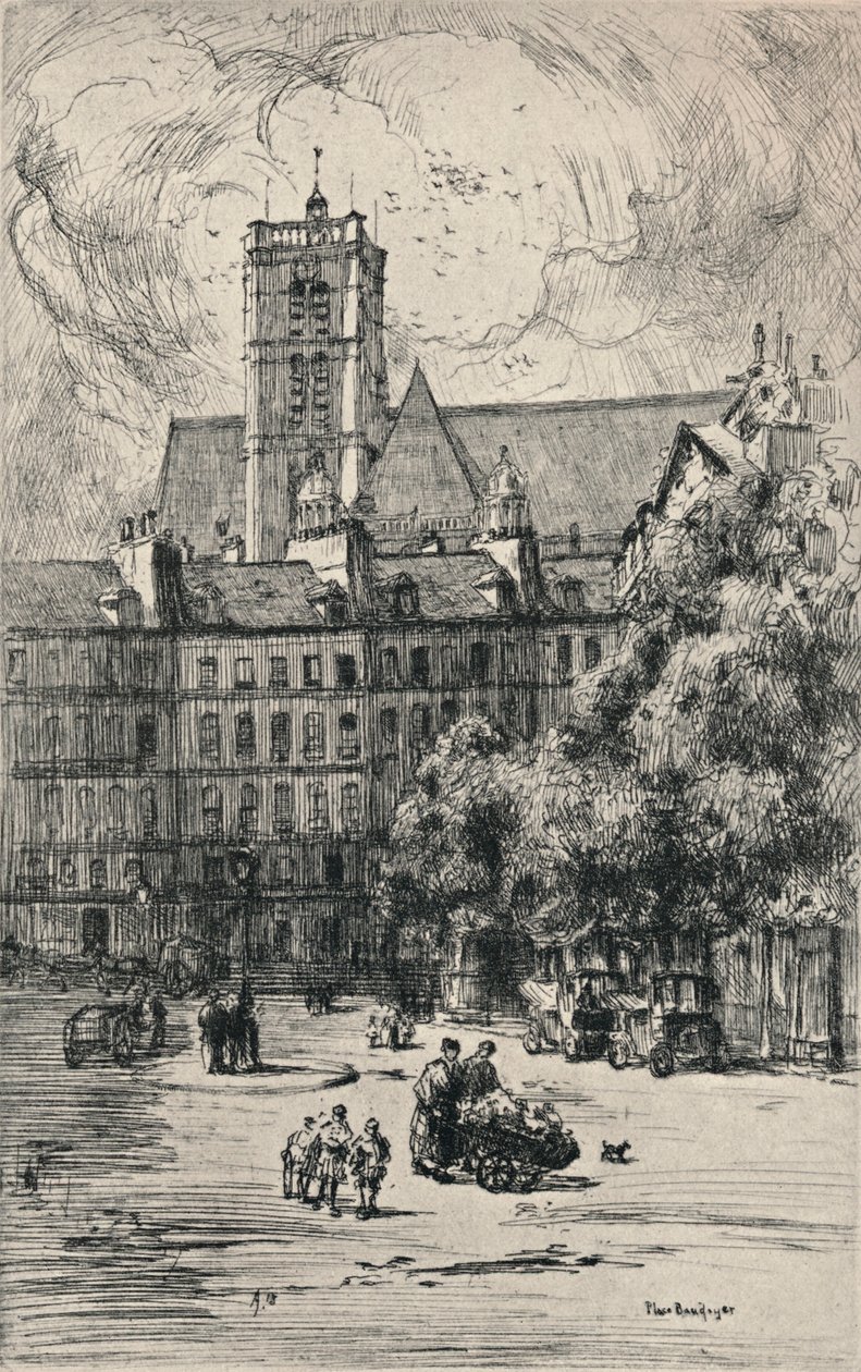Place Baudoyer, 1915 af Frank Milton Armington