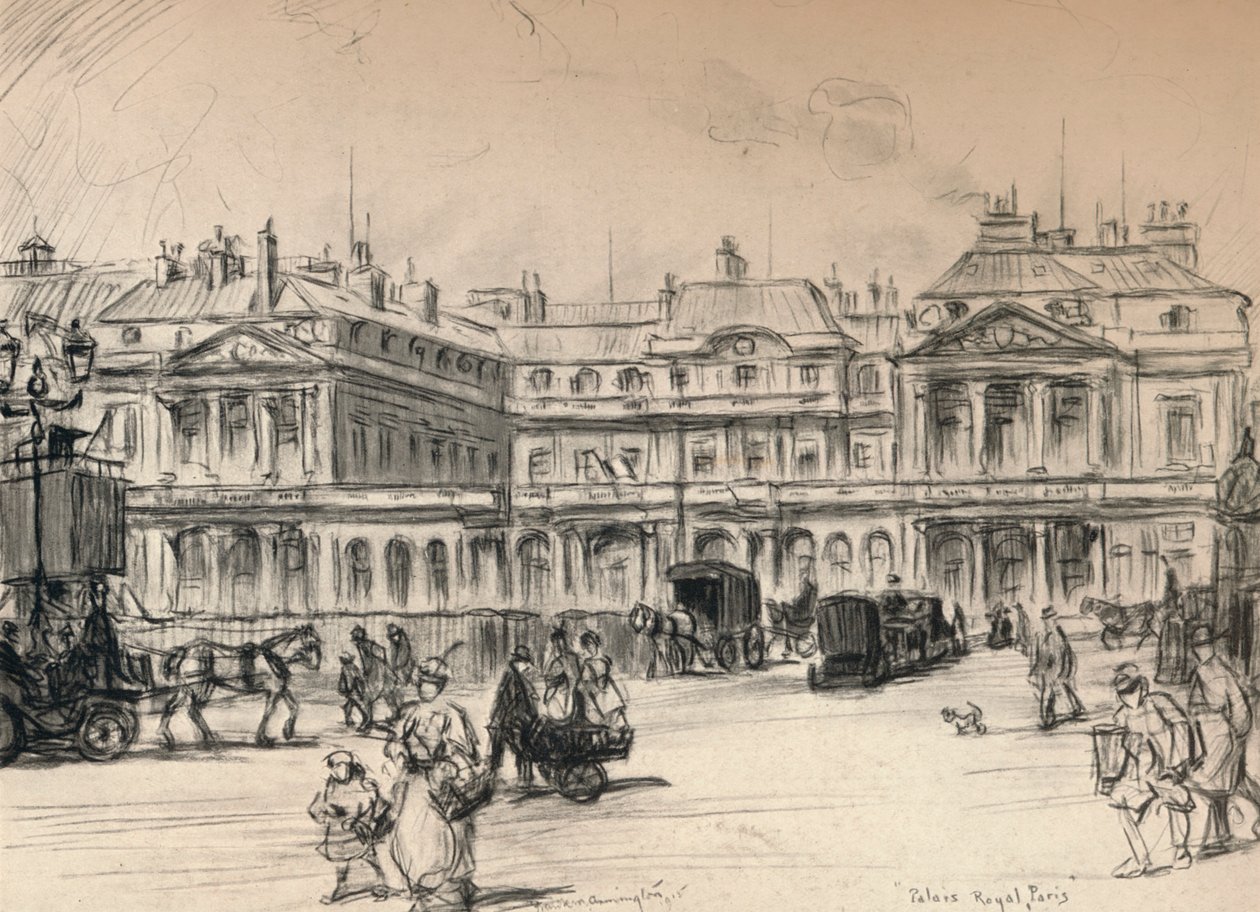 Palais-Royal, 1915 af Frank Milton Armington