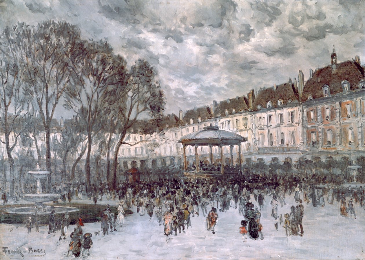 Musikstedet, c1875-1926 af Frank Myers Boggs