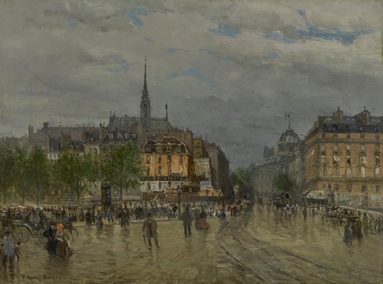 Udsigt over Paris af Frank Myers Boggs