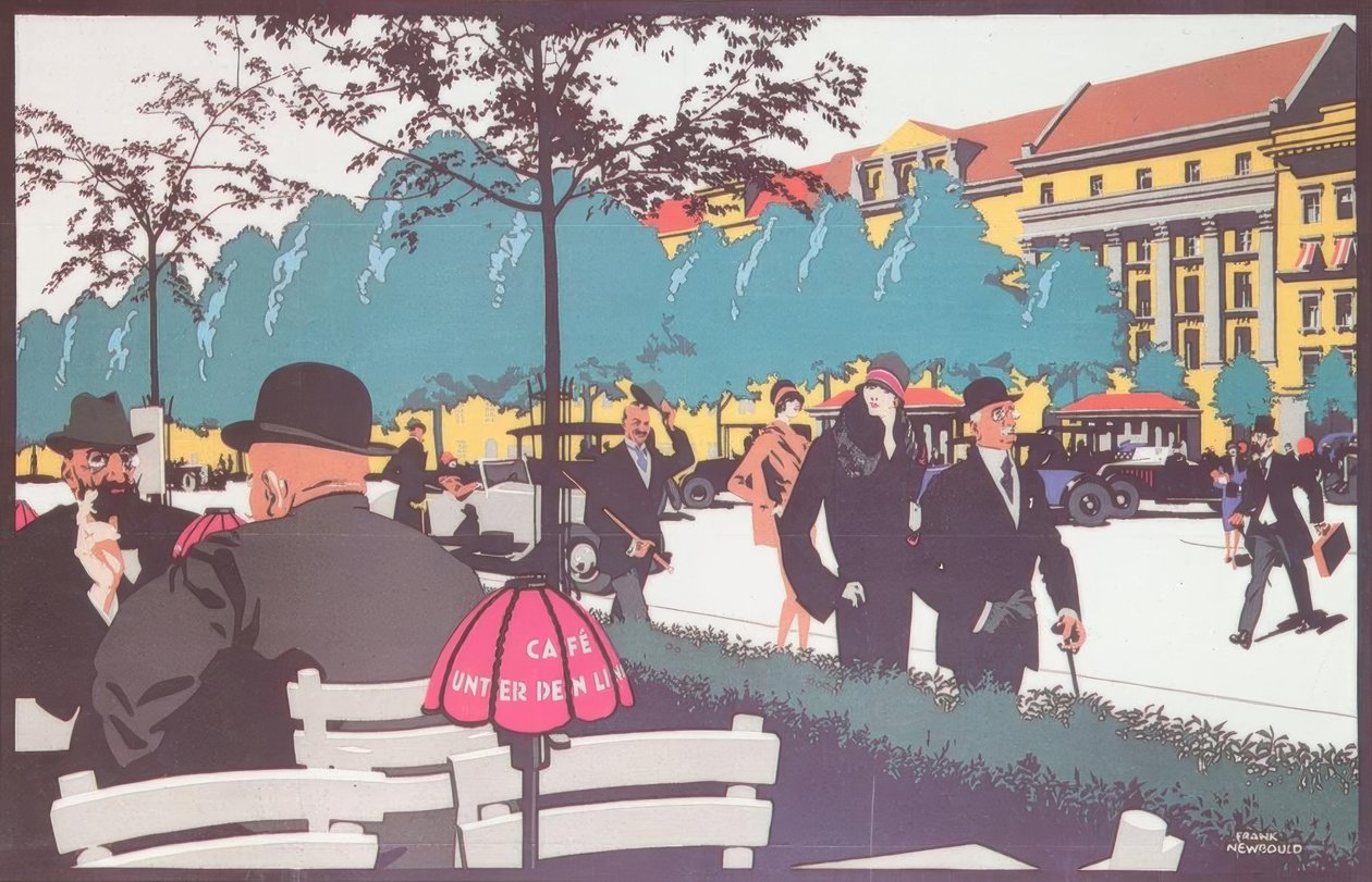 Berlin, Unter den Linden af Frank Newbould