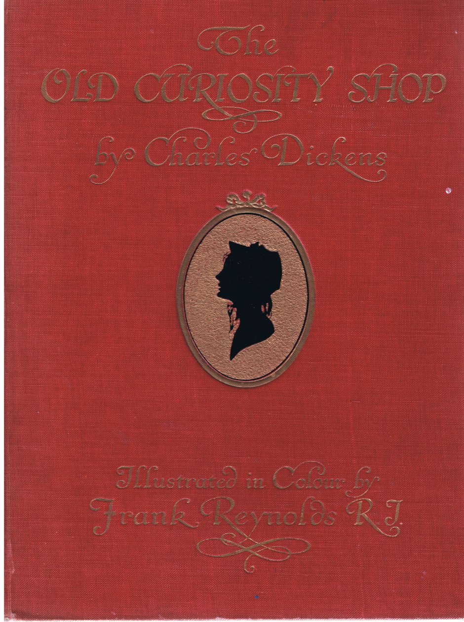 Forsiden: The Old Curiosity Shop, ca. 1920 (farvelitografi) af Frank Reynolds