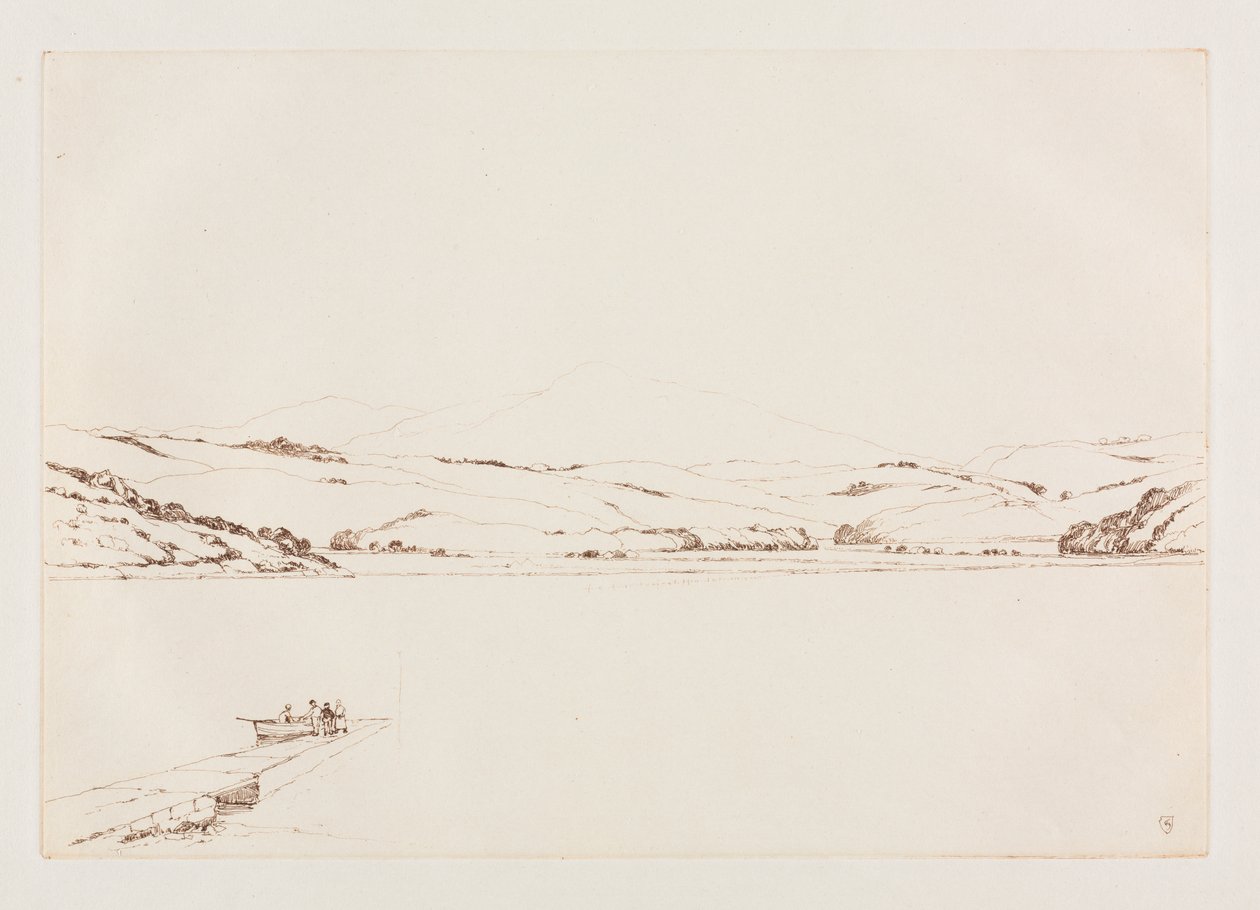 Screl Hill og Urr Water fra Kypford af Frank Short