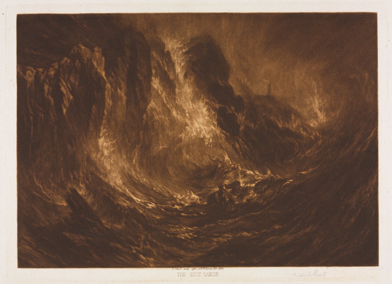 Den fortabte sømand, 1896. af Frank Short