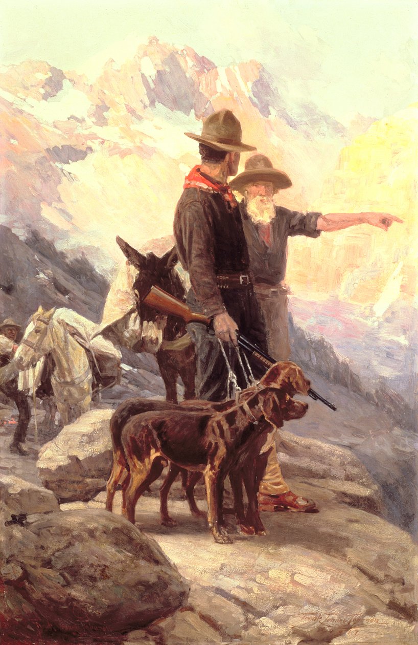 Bjergjagten af Frank Tenney Johnson