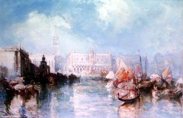 Venedig (en af et par) af Frank Wasley