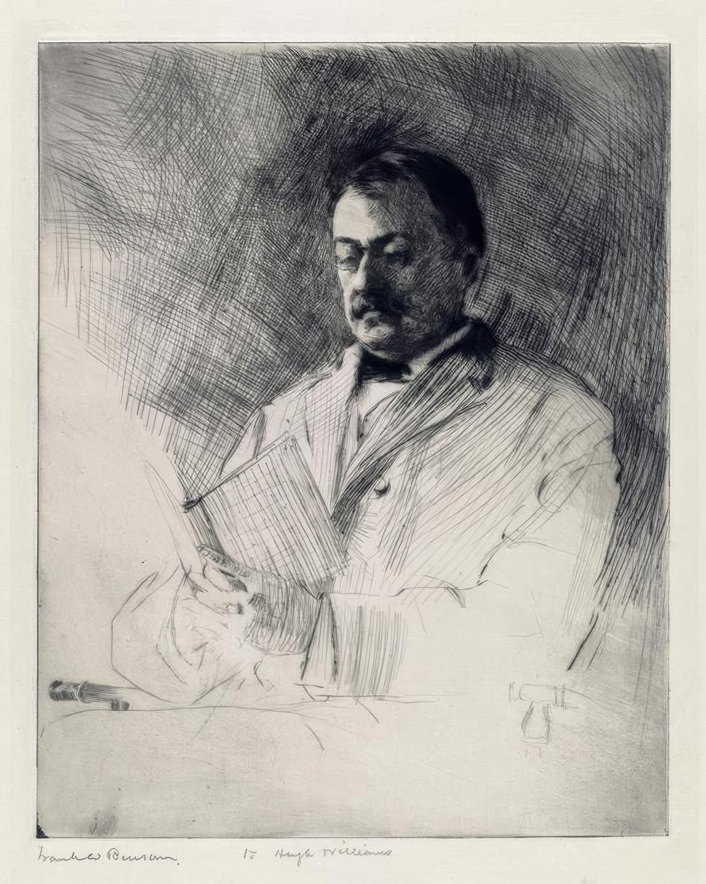 George Russell Agassiz af Frank Weston Benson