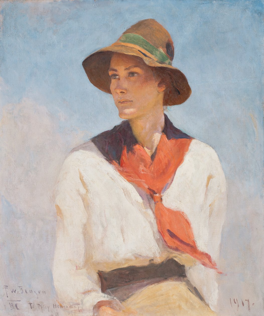 Natalie af Frank Weston Benson