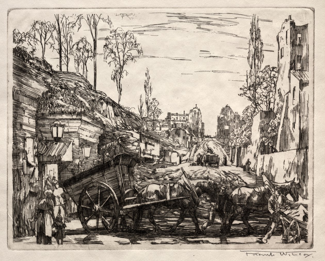 Paris Gate af Frank Wilcox