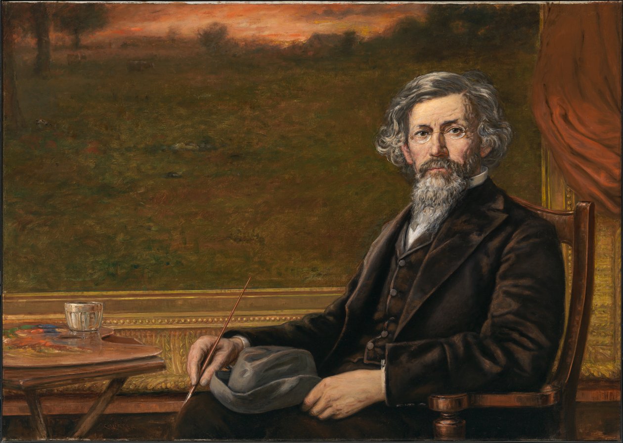 George Inness, ca. 1890-1928. af Franklin C. Courter