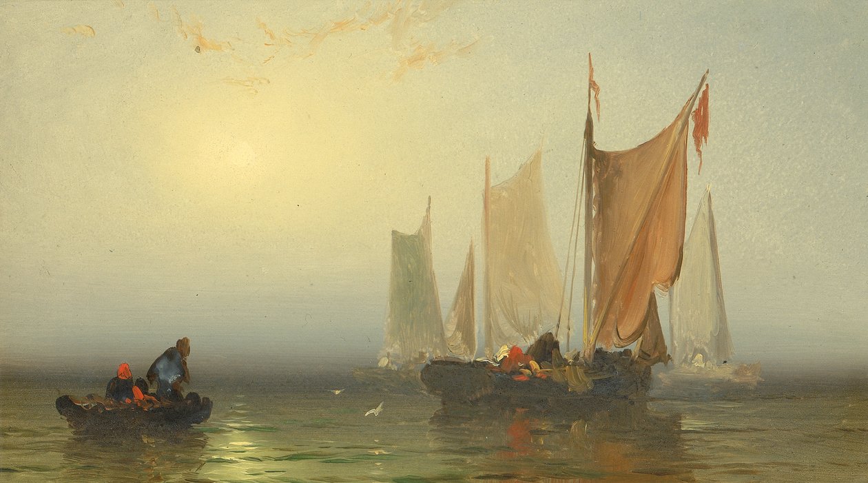 Marinestudiet, 1860-1900. af Franklin D. Briscoe
