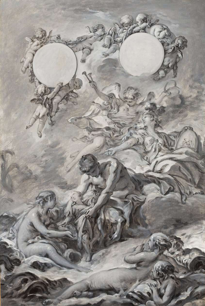 Allegori over Ludvig XV