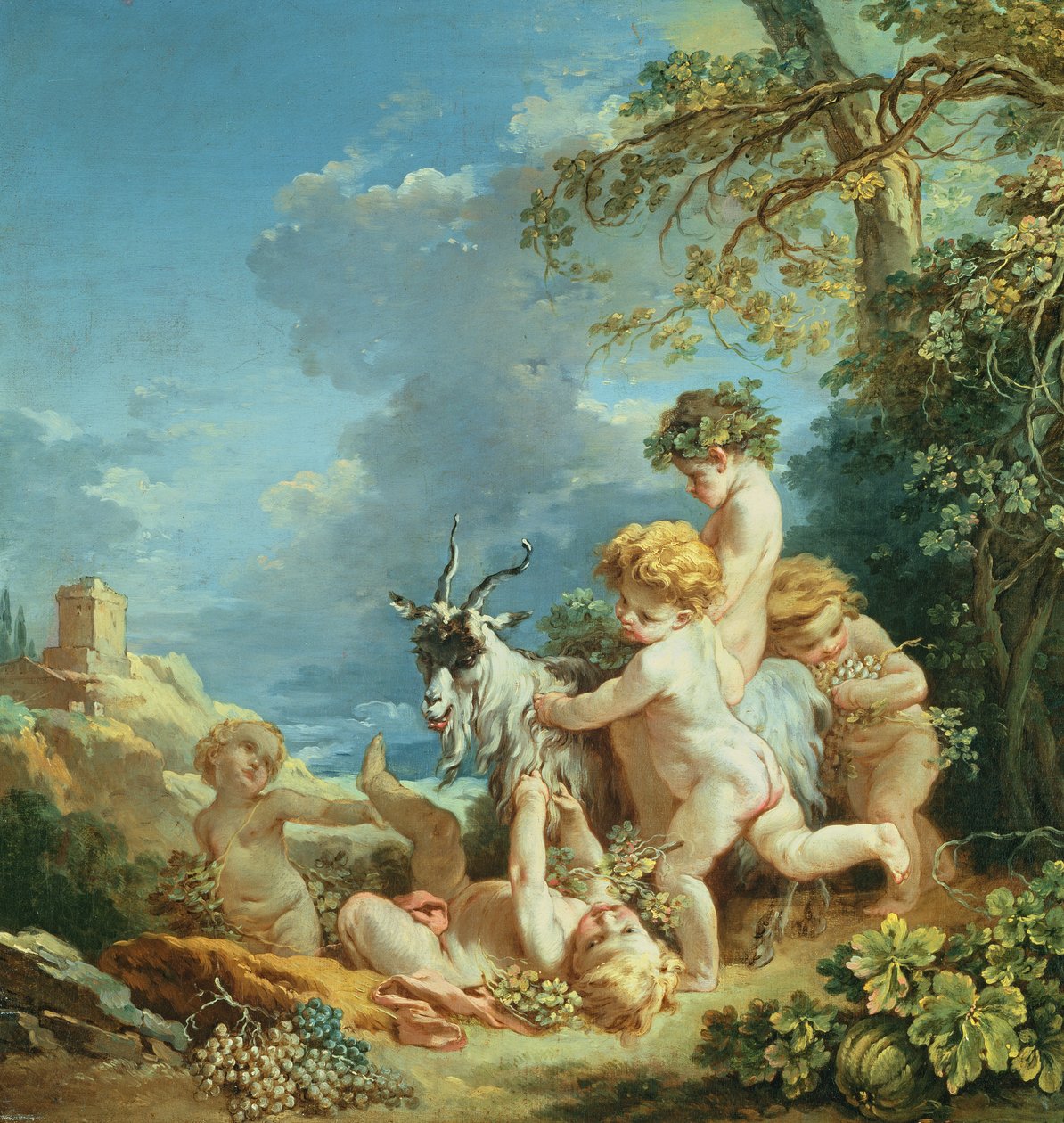 Efterår, 1731 af François Boucher