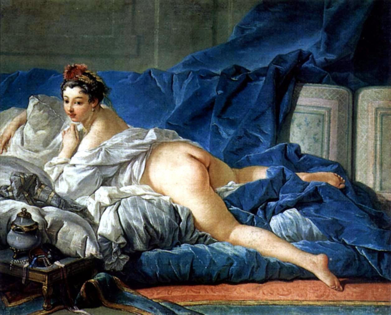 Brun Odalisk af François Boucher