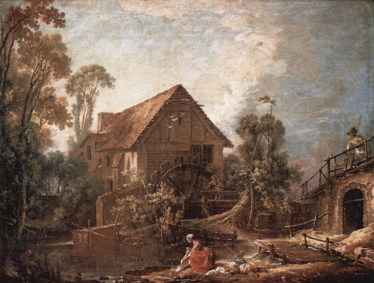 Møllen af François Boucher