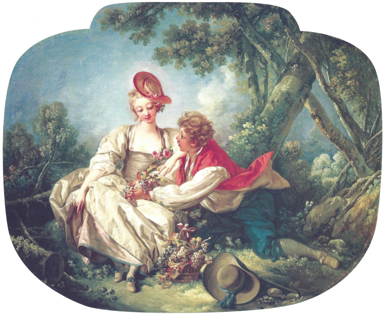 De fire sæsoner: efterår af François Boucher
