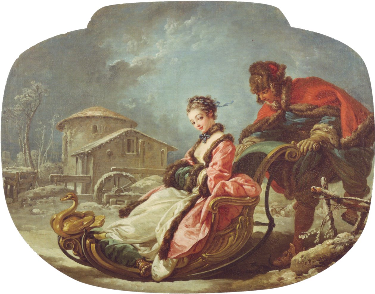 De fire sæsoner: vinter af François Boucher