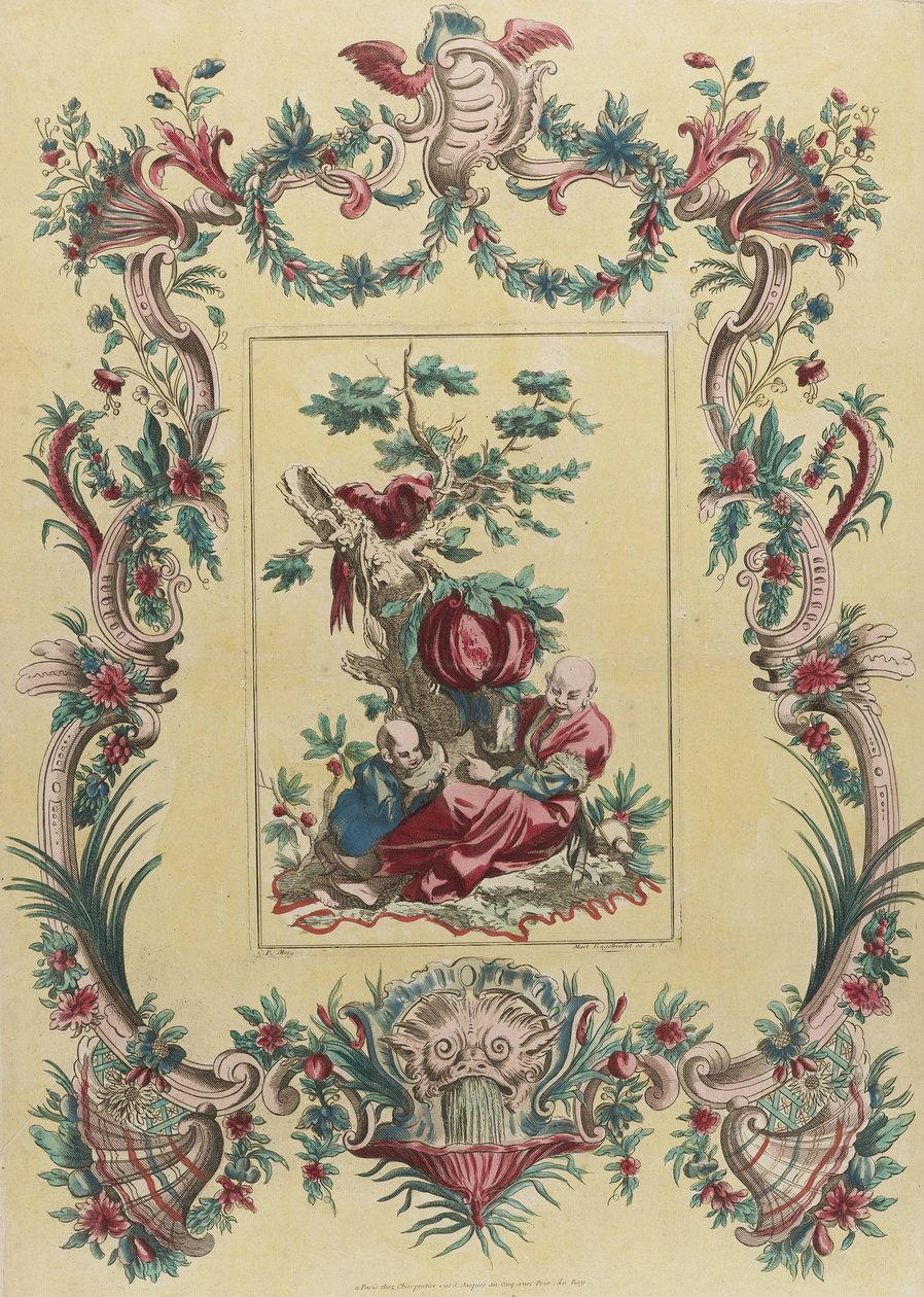 Brandskærm- smagssansen af François Boucher