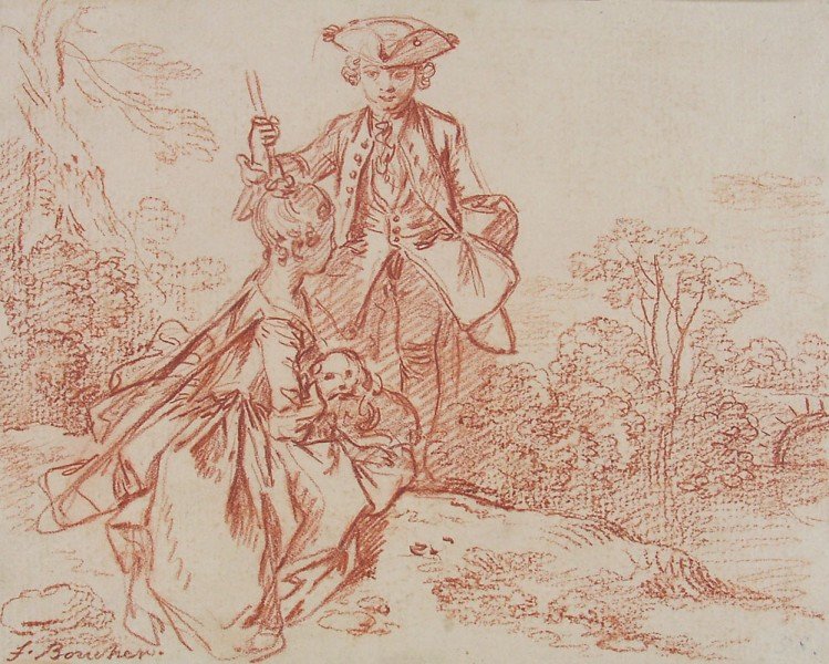Galant fest af François Boucher
