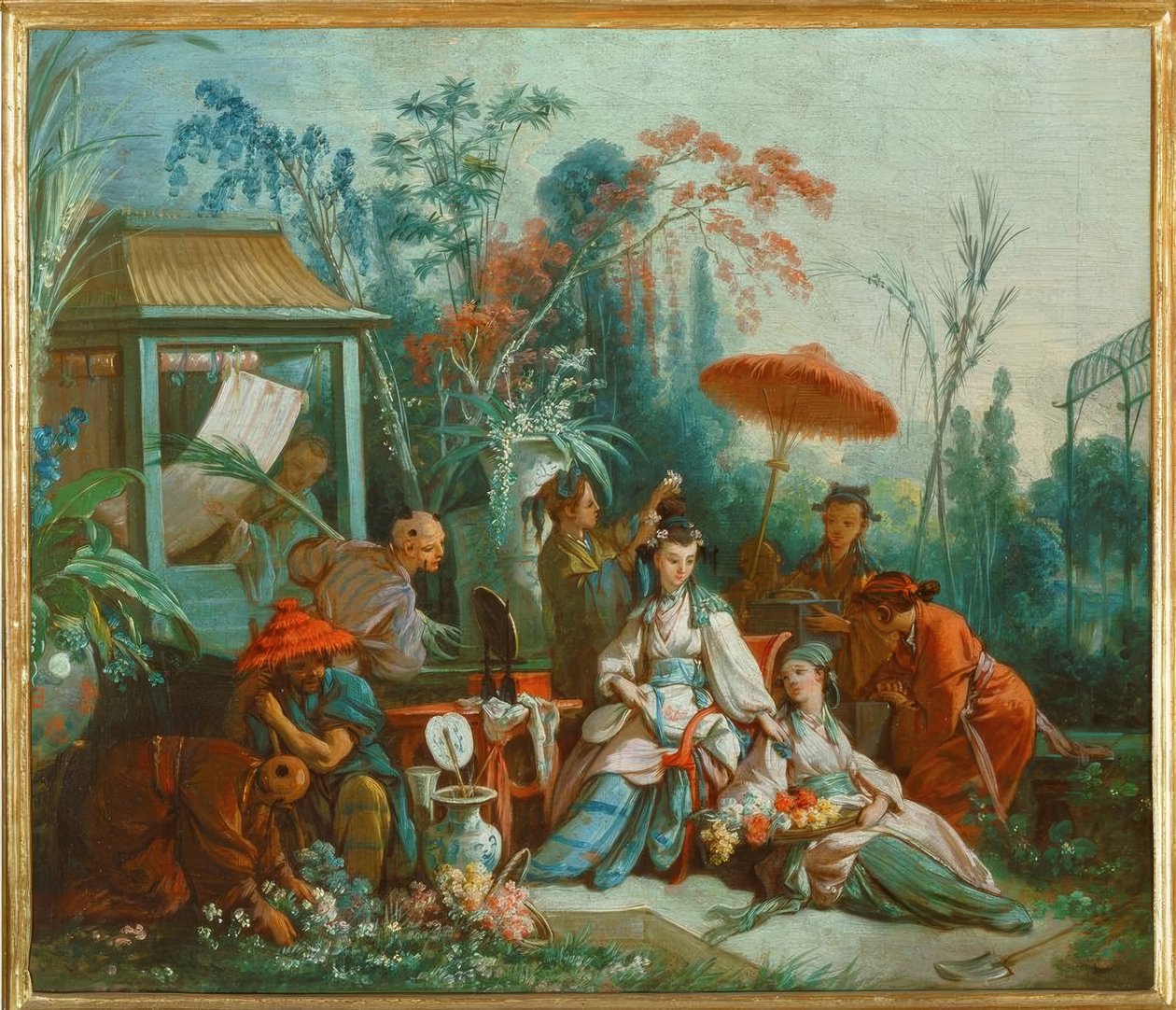 Kinesisk have af François Boucher