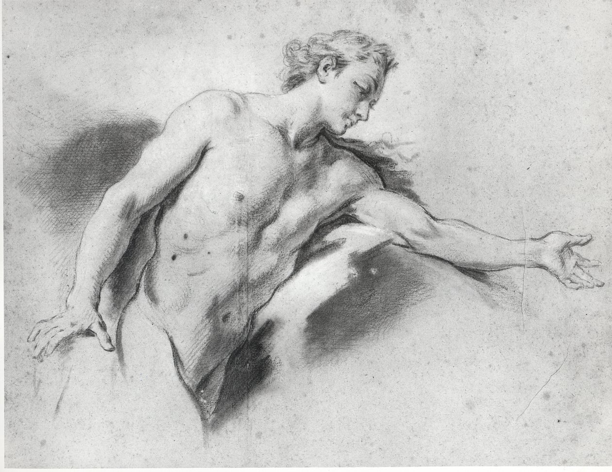 Nøgenstudie af François Boucher