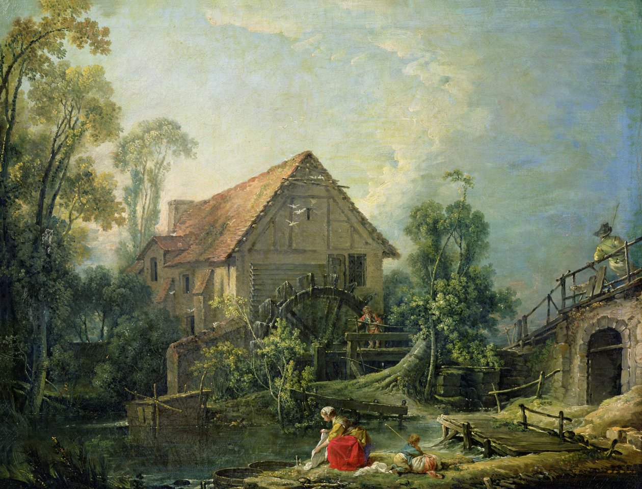 Møllen, 1751 af François Boucher